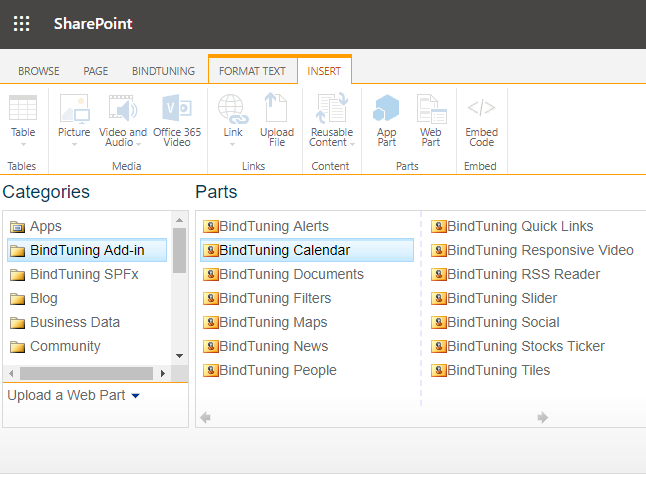 add- webpart